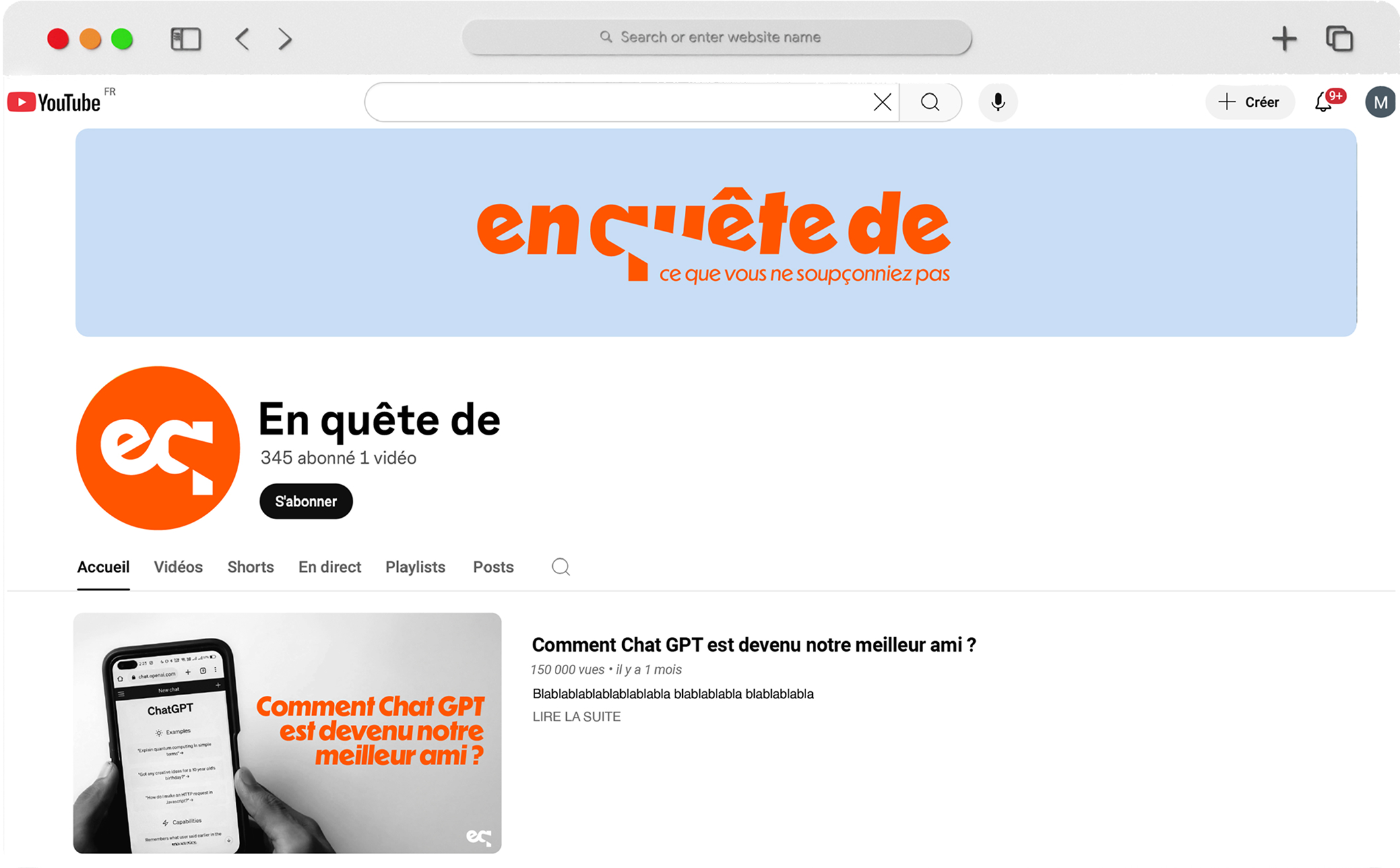 Image du projet En quête de